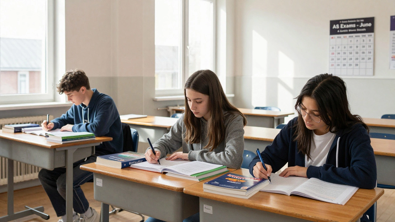 How do A-levels work in England?